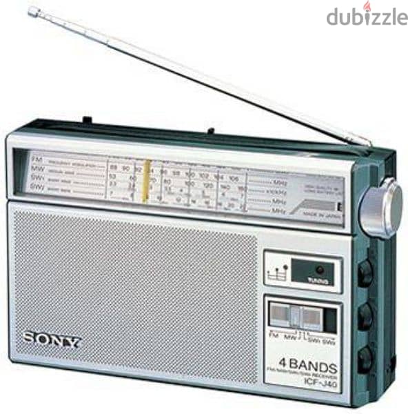 Sony World Band Radio ICF-J40 0