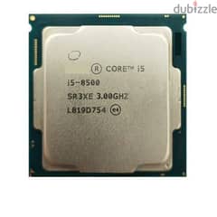 معالج جيل ثامن cpu i5 8500