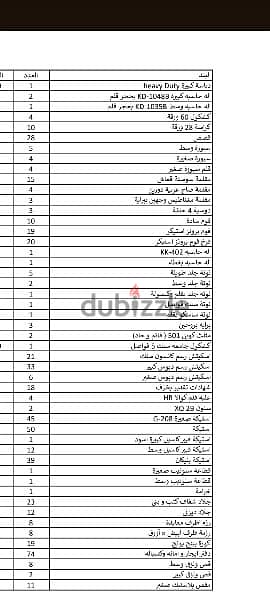 ادوات مكتبية جديده للبيع جديد جدا 17