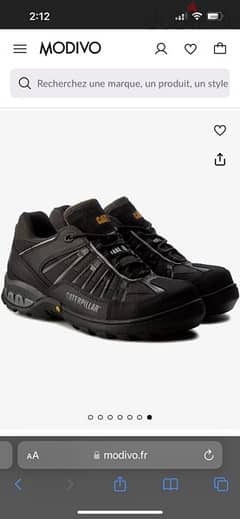 Caterpillar safety boots