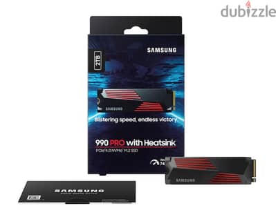 SAMSUNG 990 PRO w/ Heatsink PCIe® 4.0 NVMe™ SSD 2TB