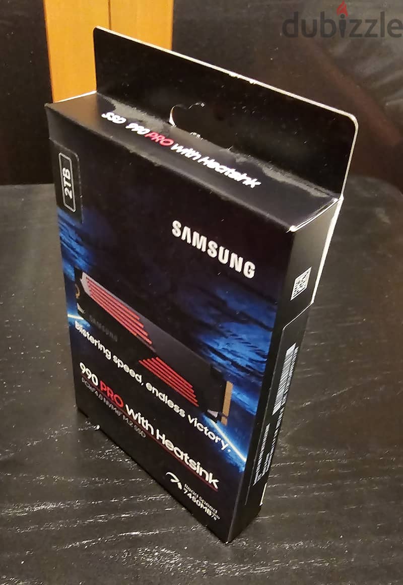 SAMSUNG 990 PRO w/ Heatsink PCIe® 4.0 NVMe™ SSD 2TB 1