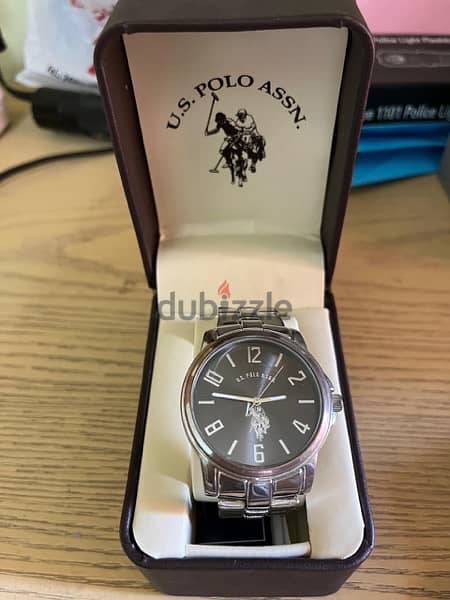 US polo watch men stainless ساعه رجالي ستانليس يو اس پولو 1