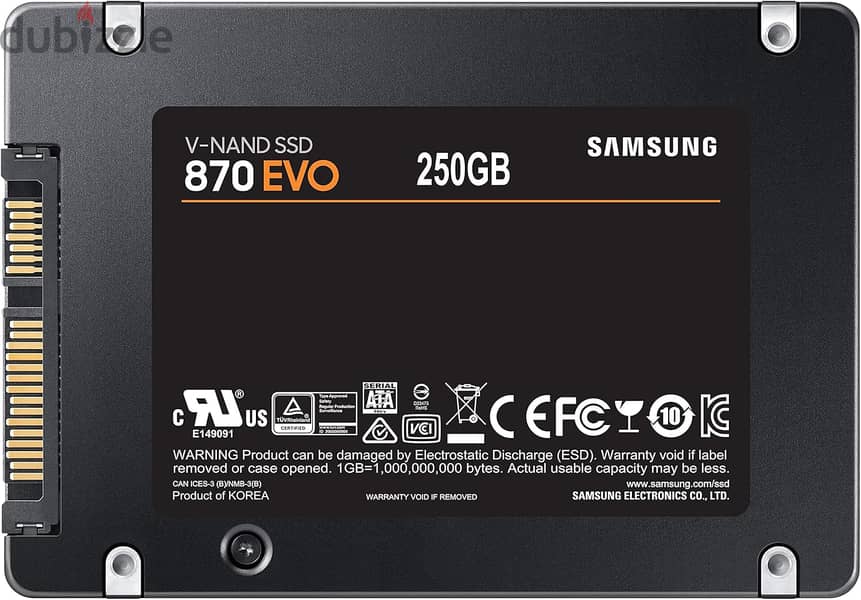 هارد سامسونج جديد بالعلبه متبرشم hard samsung ssd 250g 0