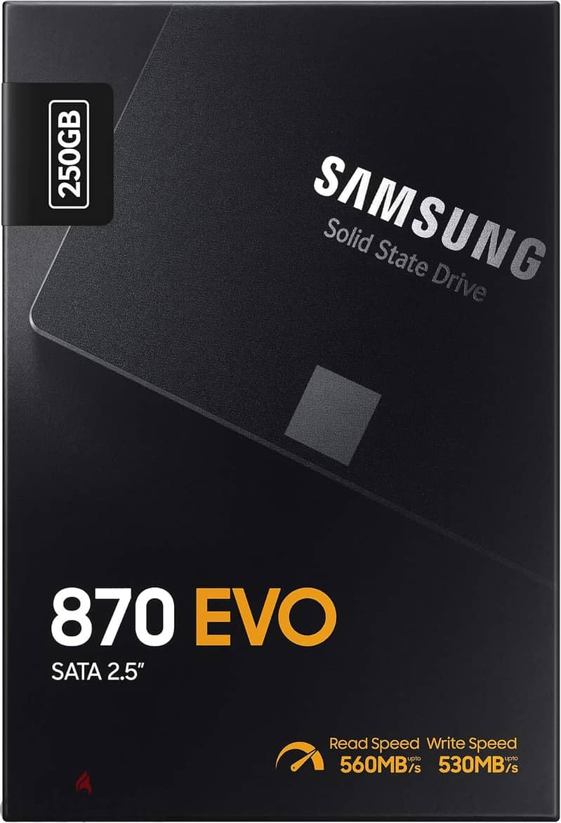 هارد سامسونج جديد بالعلبه متبرشم hard samsung ssd 250g 1