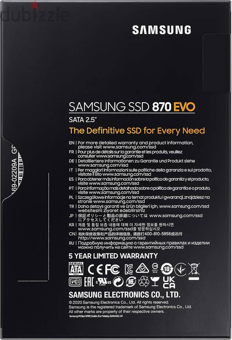 هارد سامسونج جديد بالعلبه متبرشم hard samsung ssd 250g 2