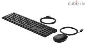 HP Wired Desktop 320MK Mouse and Keyboard 0