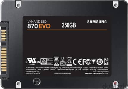 هارد سامسونج جديد بالعلبه متبرشم hard samsung ssd 250g