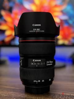 Lens Canon 24-70 f/2.8 0