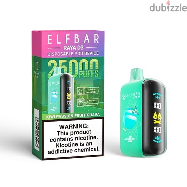 elf bar 25000 puff ديسبوسبل 4