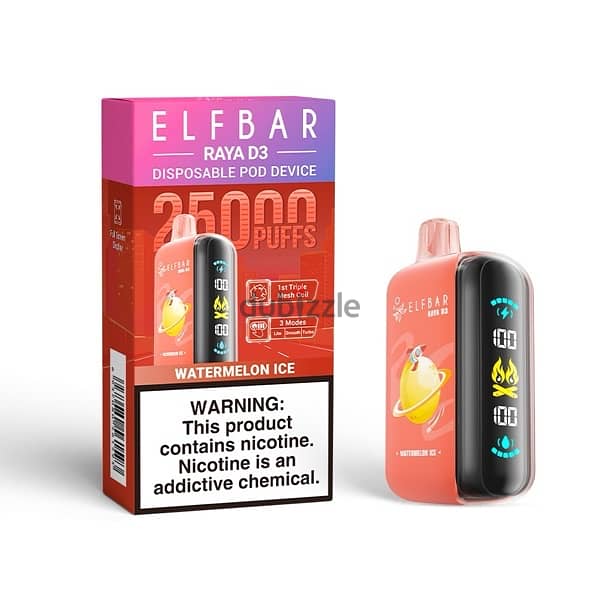 elf bar 25000 puff ديسبوسبل 11