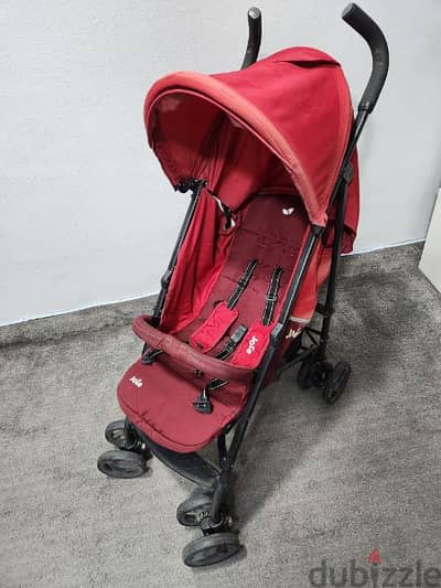 Joie Stroller Pram Red عربية اطفال