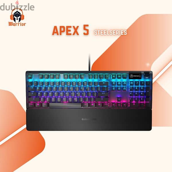 Steelseries Apex 5 Hybrid Mechanical keyboard 6