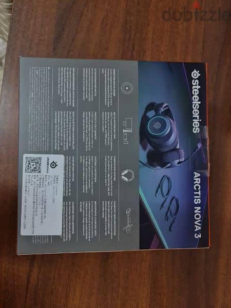 Steelseries Arctis Nova 3 Gaming Headphones 1