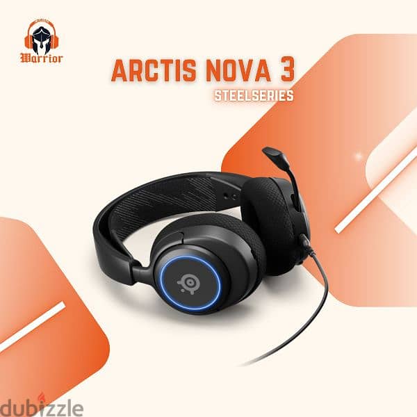 Steelseries Arctis Nova 3 Gaming Headphones 3