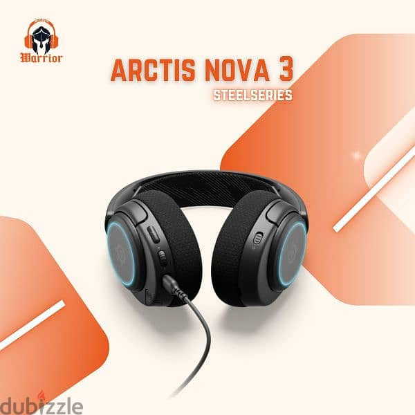 Steelseries Arctis Nova 3 Gaming Headphones 4