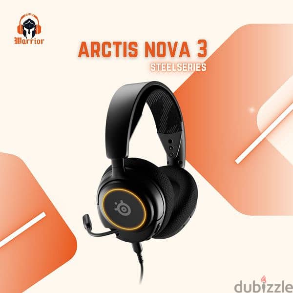 Steelseries Arctis Nova 3 Gaming Headphones 5