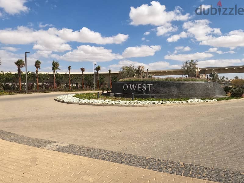 شقة للبيع بكمبوند أويست متشطبة Apartment for sale at Owest October 13