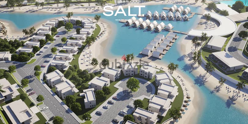 Salt resale - شاليه ريسيل مميز في سولت تطوير مصر الساحل 2