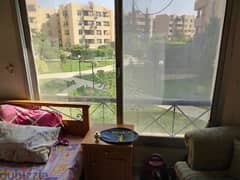 For Rent شقة للايجار مفروشة فى مدينة الرحاب 1 المرحلة الثالثة مجموعة 62 باطلالة مميزة مساحة 175م عبارة عن ثلاث غرف وحمامين وغرفة تخزين وبها 6 تكييفات 0