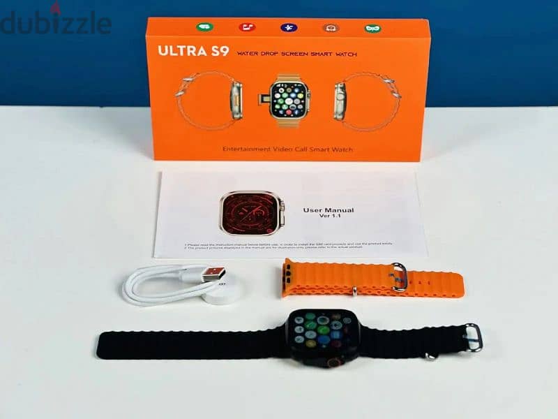 ساعة ذكية smart watch ultra s9  بدون كاميرا 4