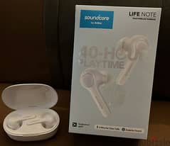 soundcore lifenote earbuds white