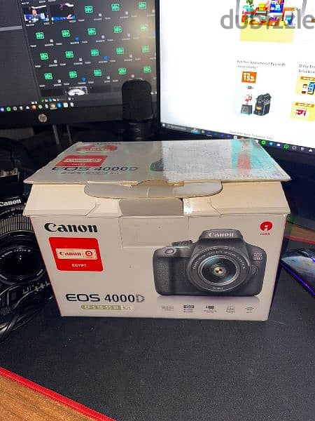 Canon 4000D - كاميرا كانون 4000 دي 6