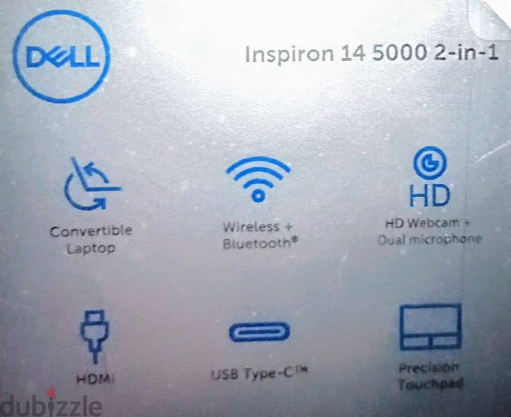 Dell Inspiron 14 5000 2-in-1 Convertible Laptop 5