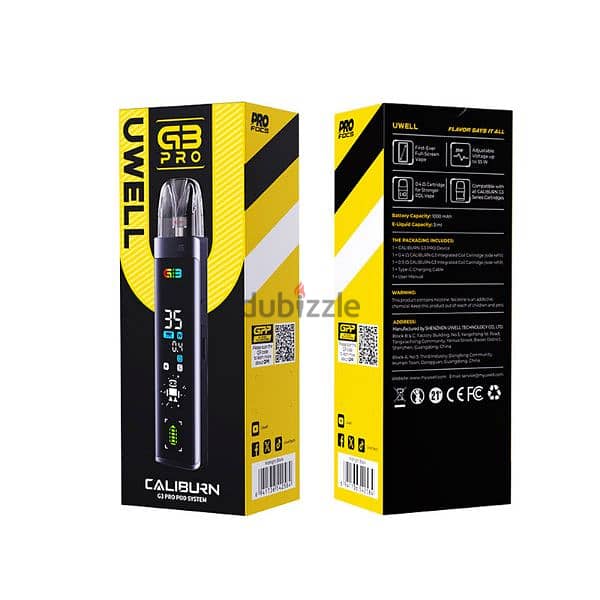 Geek vape CALIBURN G3 PRO جيك فيب كالبيرين جي 3 4