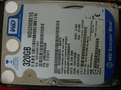 HDD W. D 320 G. B