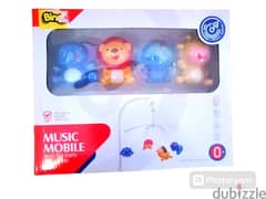 crib music box with toys صندوق موسيقى لسرير بيبي بالألعاب