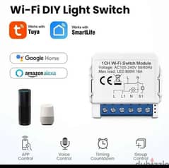 Mini switch 1,2,3,4ch. AVATTO wifi.     ميني سويتش 1 ،2,3,4,خط واي فاي