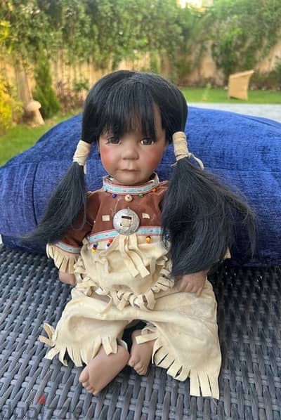 porcelain doll 34 cm excellent condition this doll is not a toy