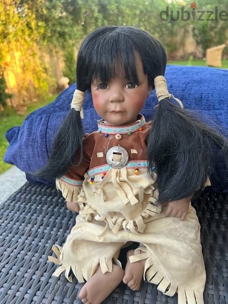 porcelain doll 34 cm excellent condition 3