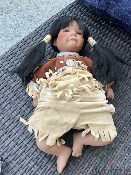 porcelain doll 34 cm excellent condition 8