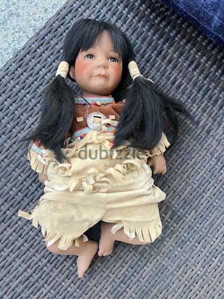 porcelain doll 34 cm excellent condition 9