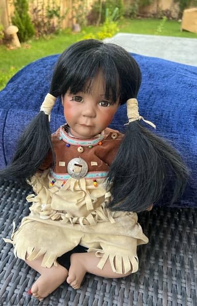 porcelain doll 34 cm excellent condition 10