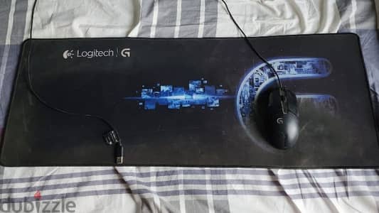 Logitech G402 + Logitech Mousepad