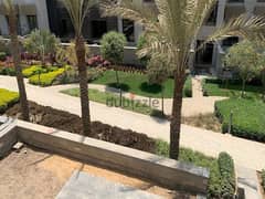 شقة للبيع  ريسيل بحري  فيو مفتوح علي لاند سكيب في كمبوند تريو جاردنز التجمع الخامس trio gardens 0