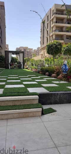 Ground floor apartment with garden for rent in The Square Compound, next to Hyde Park Compound and near the American University  View Garden 0