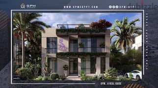 Townhouse 285m for sale in Sa`ada New Cairo with installments view lagoon تاون هاوس للبيع في كمبوند سعادة التجمع الخامس 0