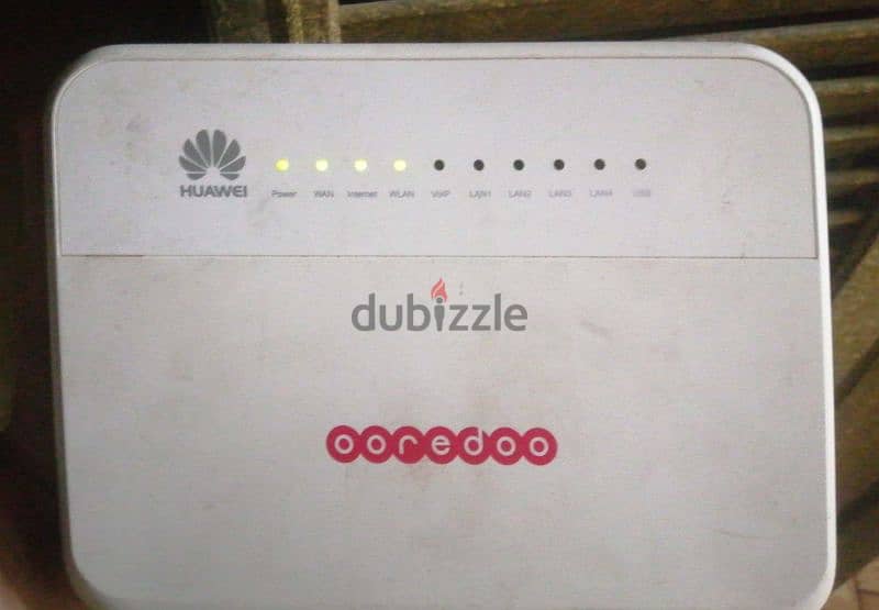 راوتر وي WE VDSL 5G نوع Huawei موديل HG659 يعمل على جميع شركات  الأرضي 1