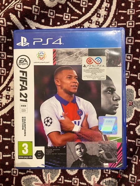 PlayStation 4 Slim 1TB + 1 controller + FIFA 21 Champions edition 1