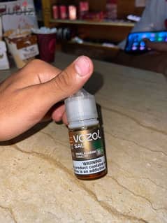 liquid vozol premium vanilla cream mtakhed mno 4 aw 5 mili 50 nicotine