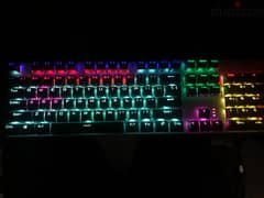 Mechanical Keyboard philips black square  blue switch USB