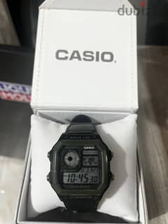 Casio watch - World Time (with case & warranty)