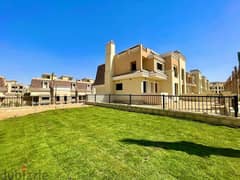 فيلا استاندالوان جاهزة للمعاينة للبيع في كمبوند سراي المستقبل القاهرة الجديدة Standalone Villa for sale in Sarai compound New Cairo 0