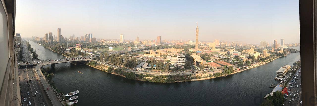 Luxury furnished apartment for rent, 352 sqm, on the Nile, in Agouza 0