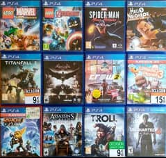 PlayStation 4 used games