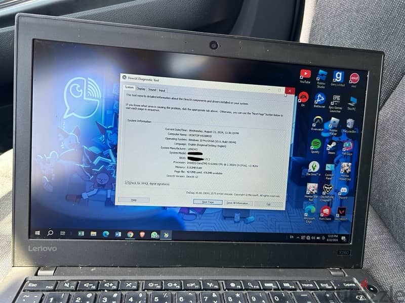 lenovo thinkpad x260 1